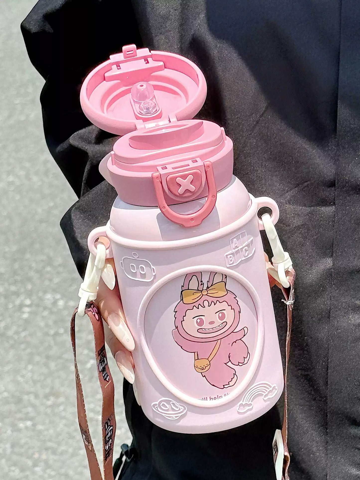 Gamelife Labubu Cute Water Bottle