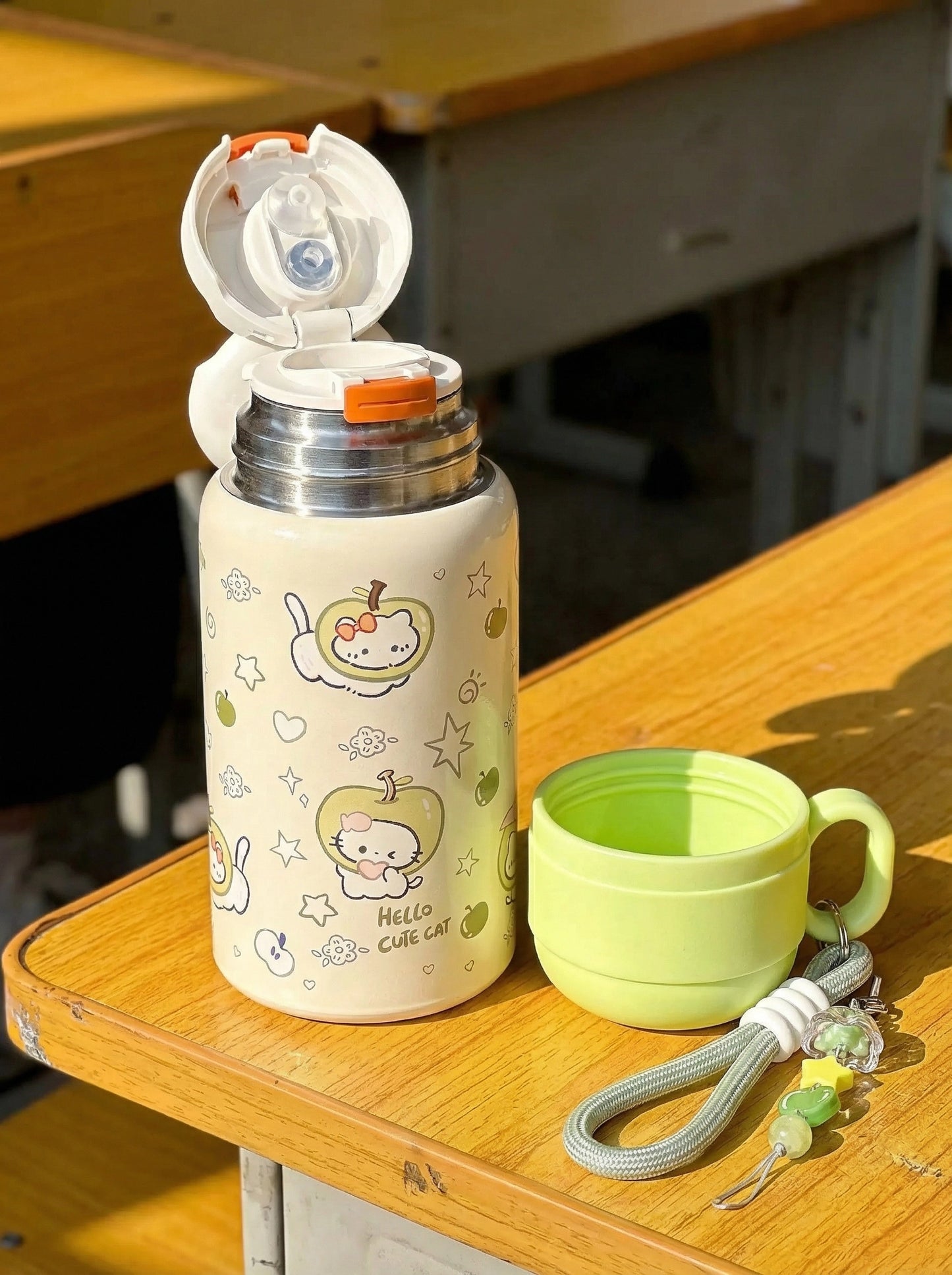 Gamelife Cute Cat Water Bottle