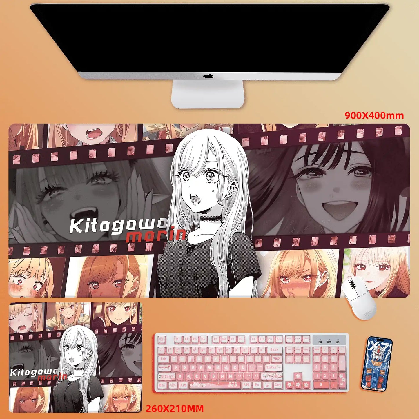 Gamelife The dressing doll falls in love Anime Mouse Pad