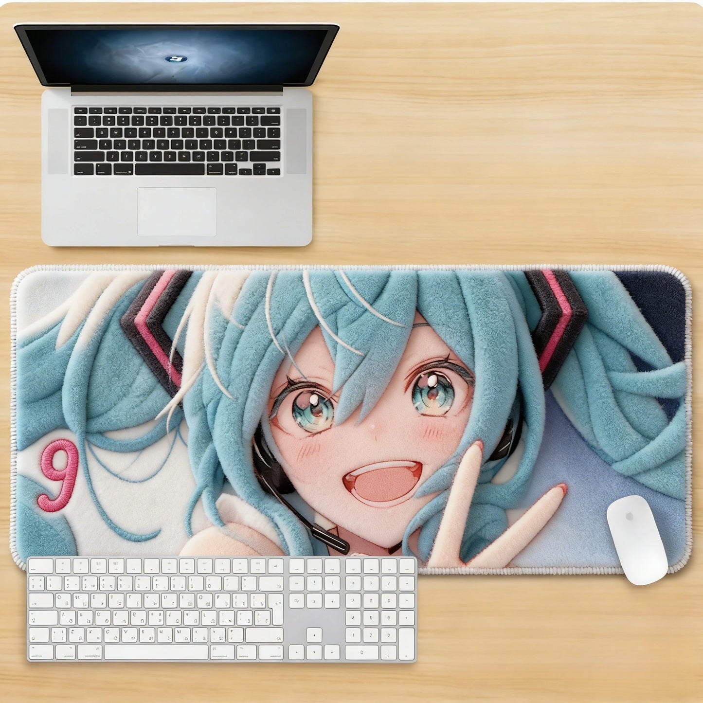 Gamelife Original Hatsune Miku Mouse Pad-Contains 10 items