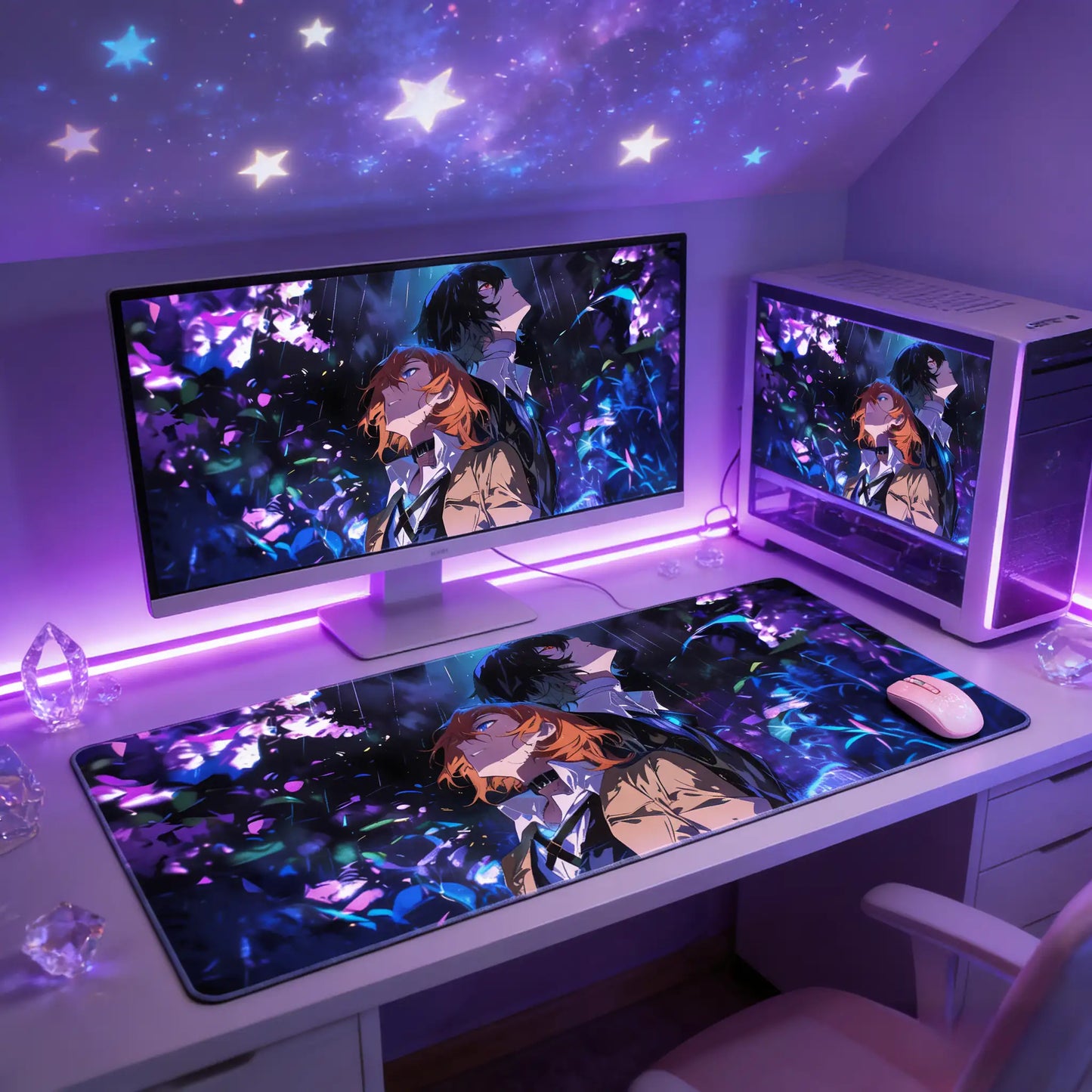 Gamelife No Longer Human Anime Mouse Pad-Contains 15 items