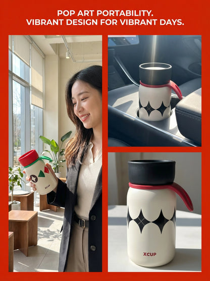 Gamelife block design Cute Water Bottle