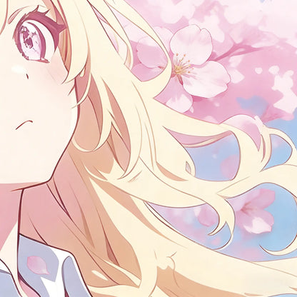 Gamelife Cherry Blossom Character Close-up Anime Mouse Pad-Contains 15 items