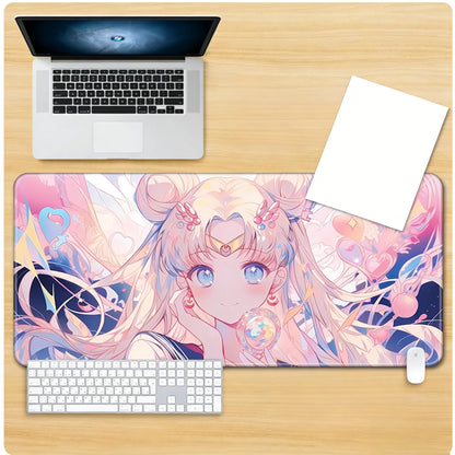 Gamelife Sailor Moon Mouse Pad - Extra Large Sailor Moon Anime Pink