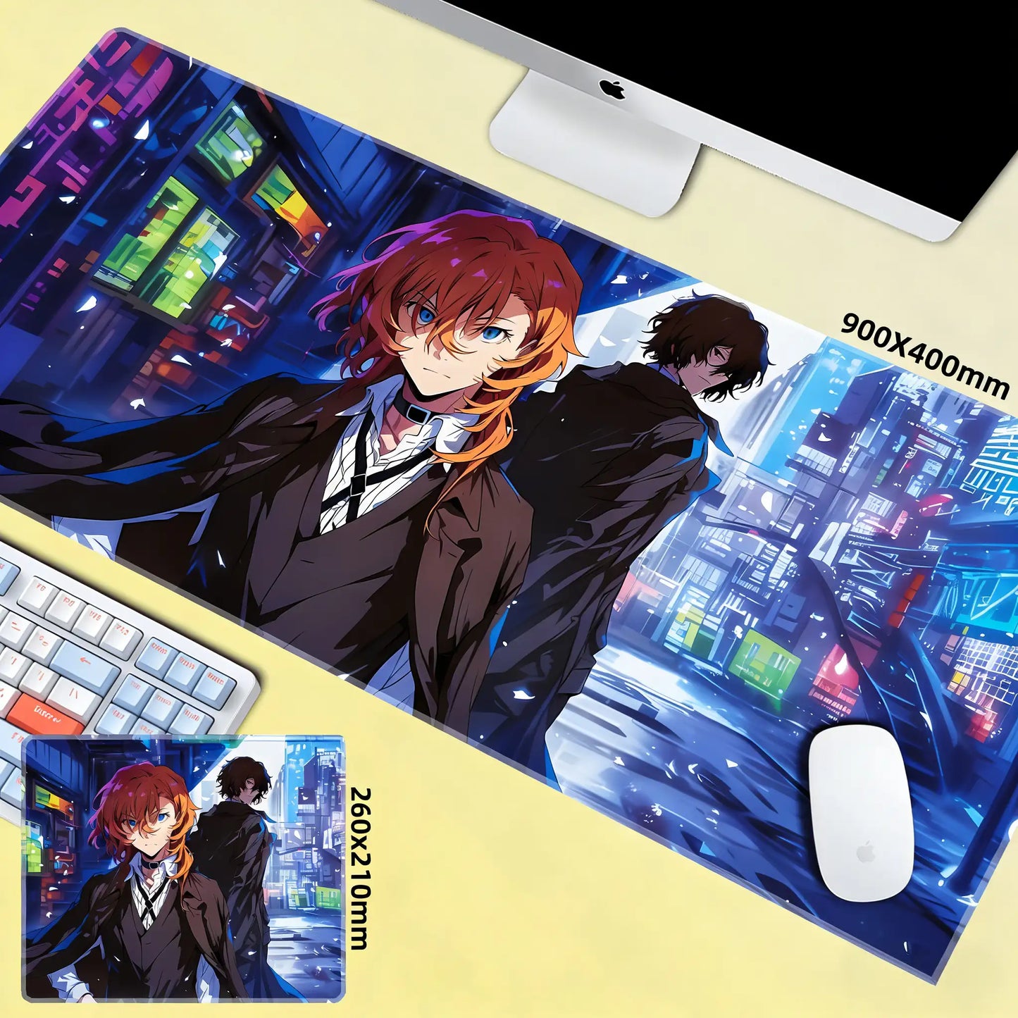 Gamelife No Longer Human Anime Mouse Pad-Contains 15 items