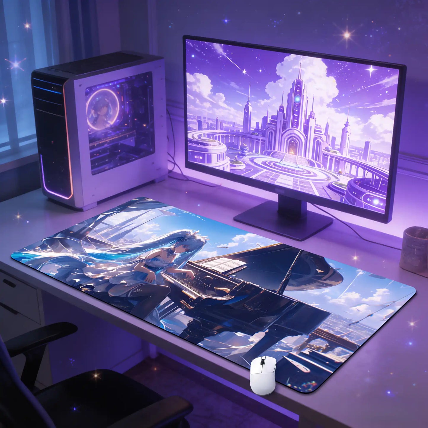 Gamelife Hatsune Miku Anime Mouse Pad-Contains 15 items