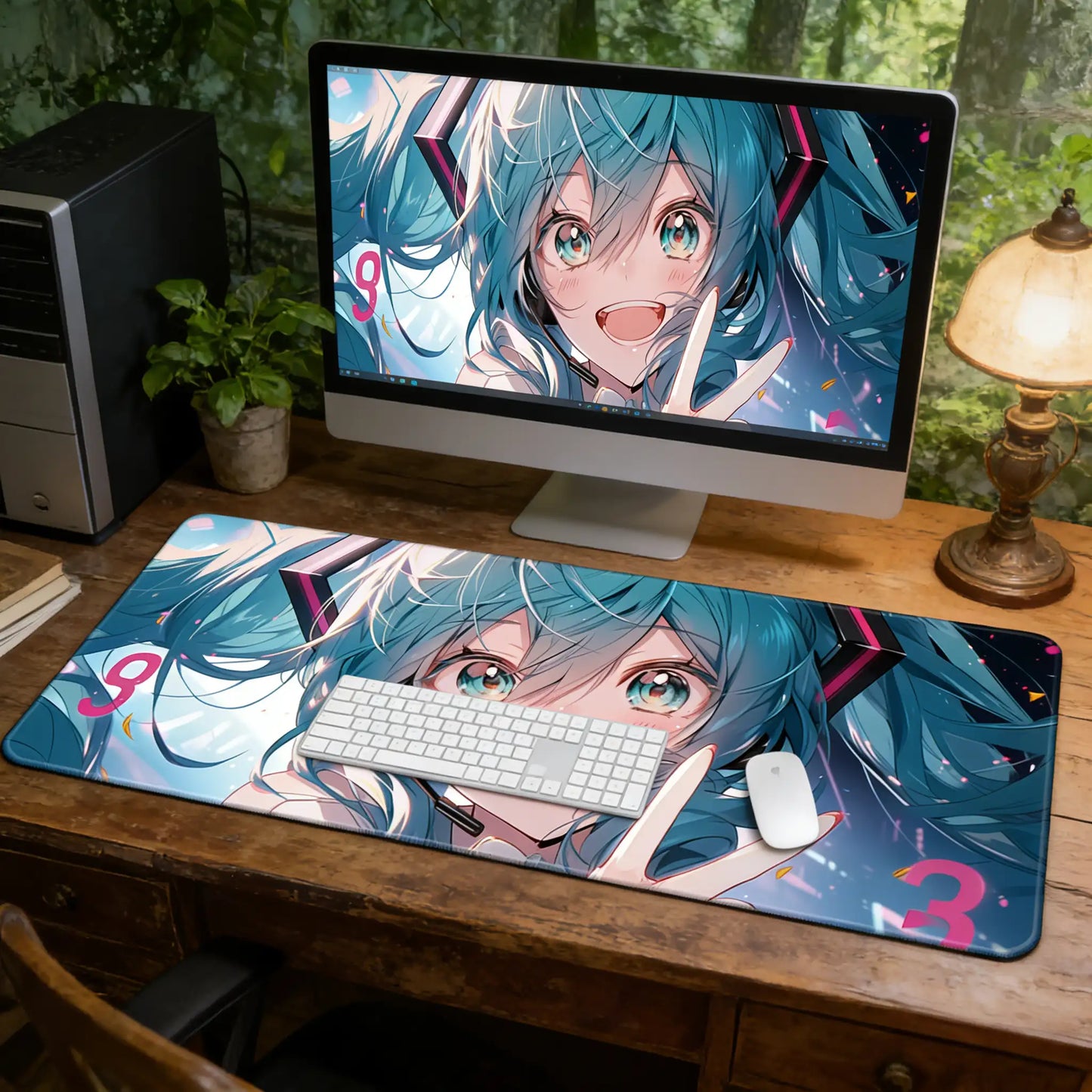 Gamelife Original Hatsune Miku Mouse Pad-Contains 10 items