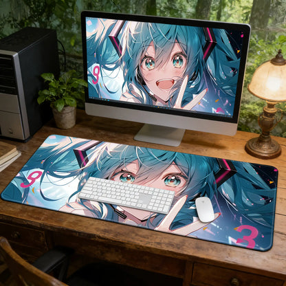 Gamelife Original Hatsune Miku Mouse Pad-Contains 10 items