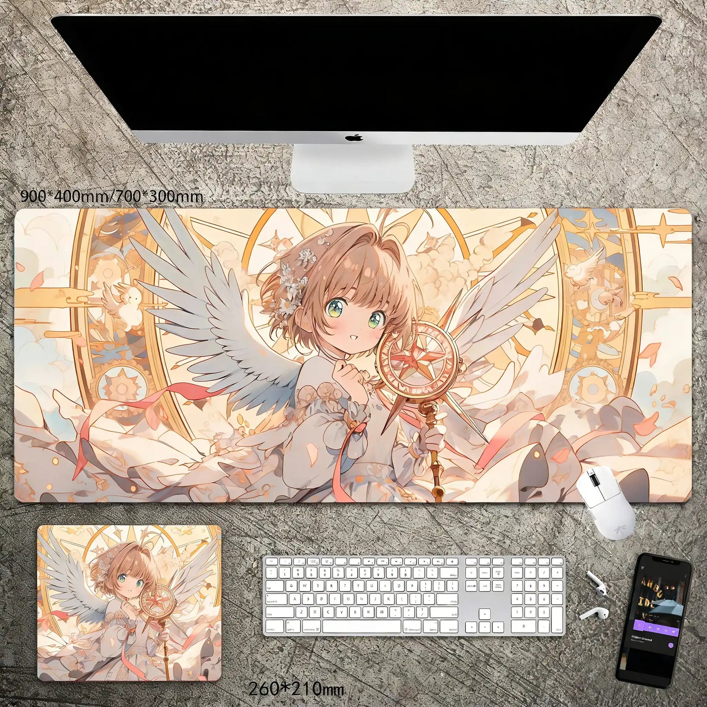 Gamelife Cardcaptor Sakura Anime Mouse Pad-Contains 15 items