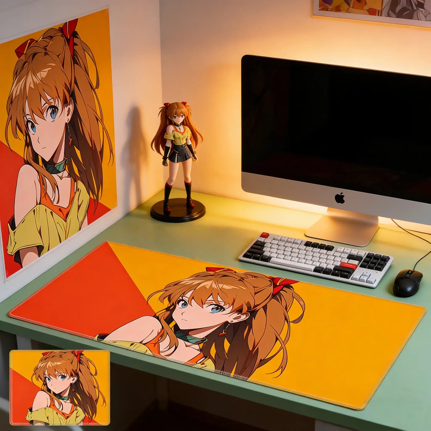 Gamelife Asuka Anime Mouse Pad-Contains 15 items
