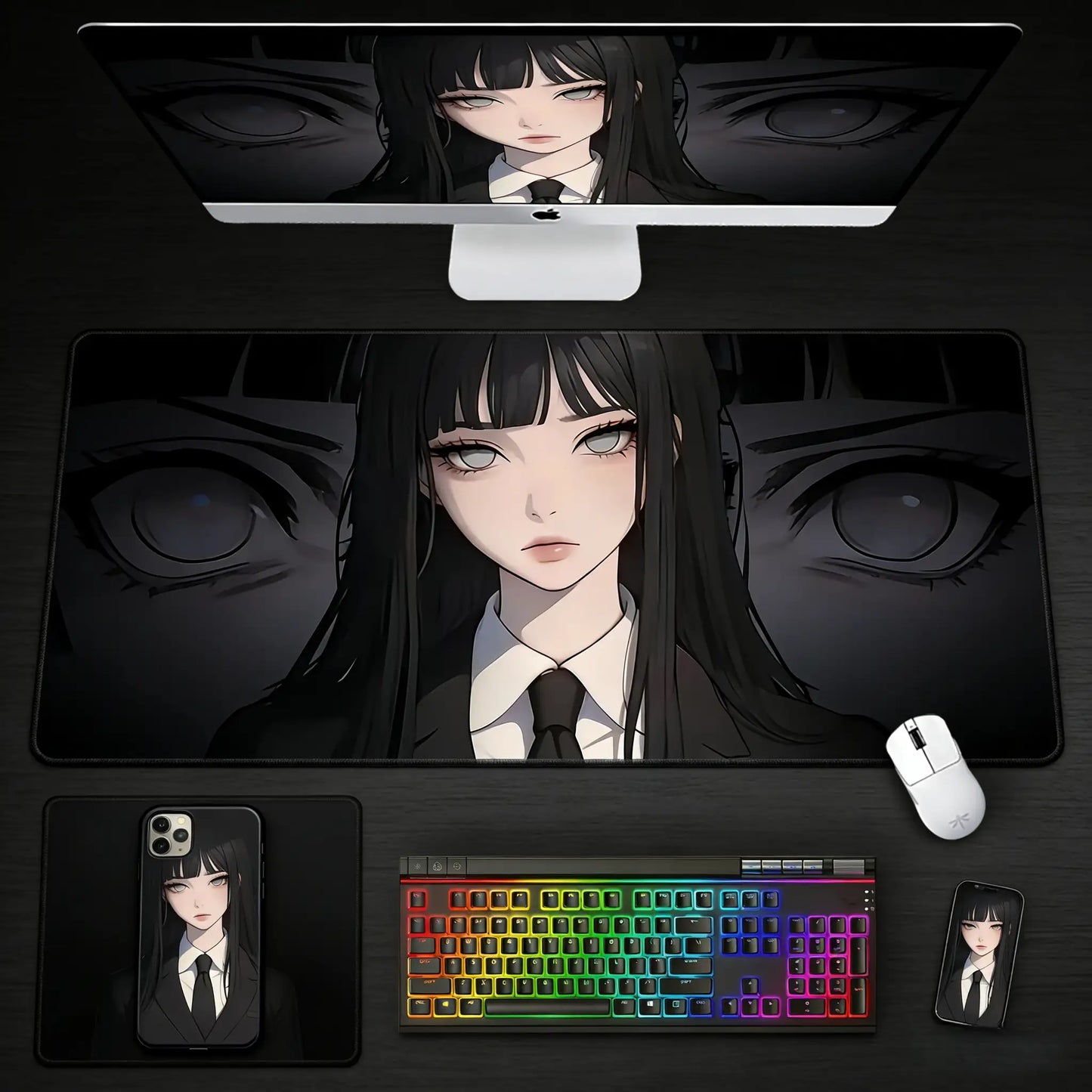 Gamelife Hinata Hyuga Anime Mouse Pad-Contains 15 items