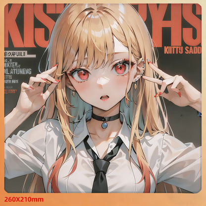 Gamelife The dressing doll falls in love Anime Mouse Pad-Contains 15 items