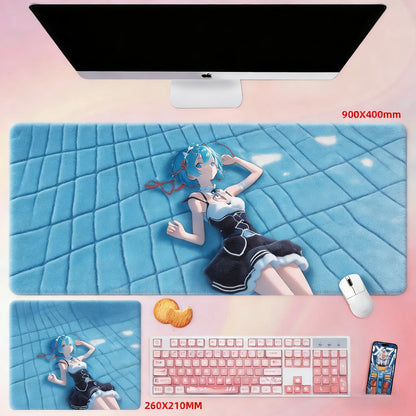 Gamelife Swimsuit Asuka Anime Mouse Pad-Contains 15 items