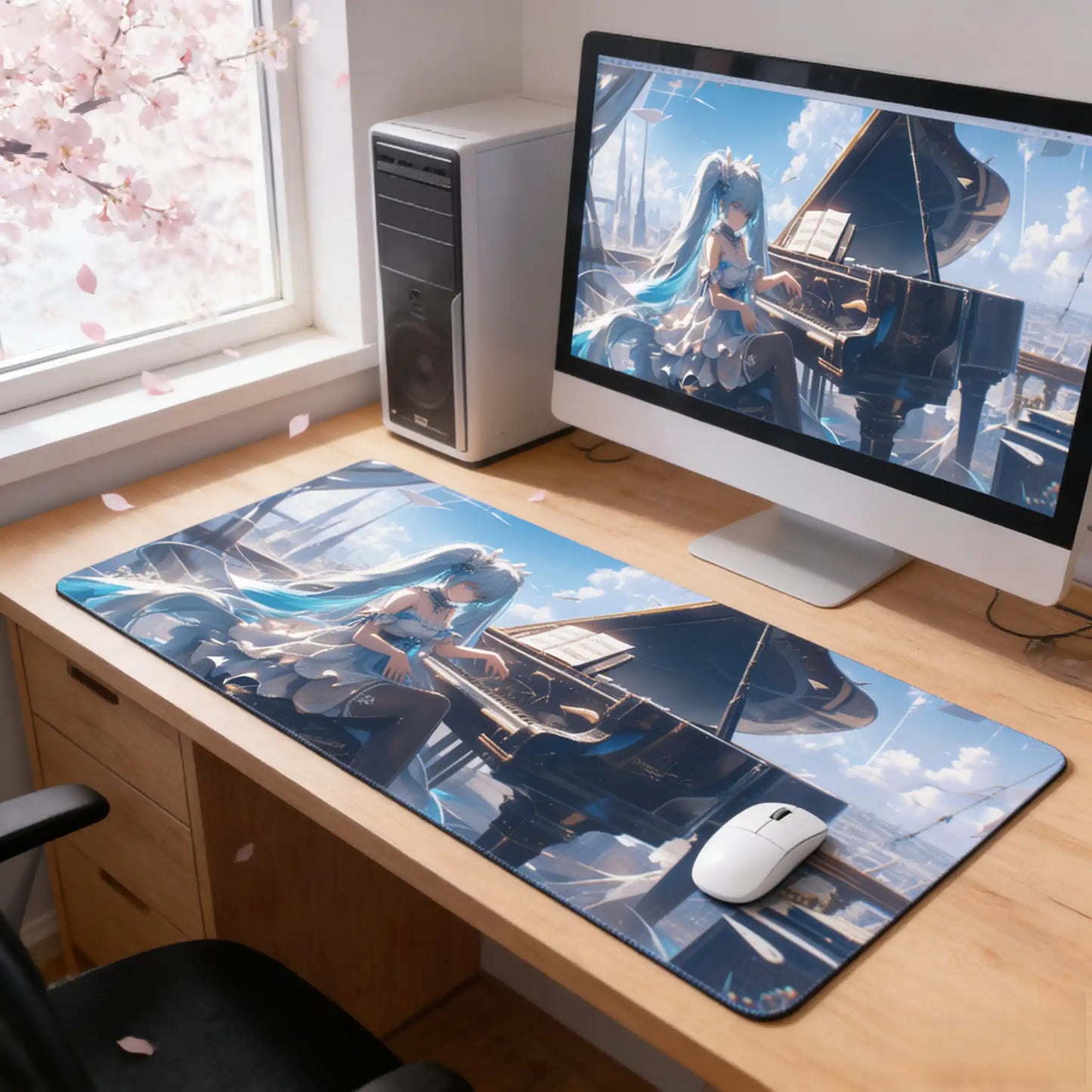 Gamelife Hatsune Miku Anime Mouse Pad-Contains 15 items