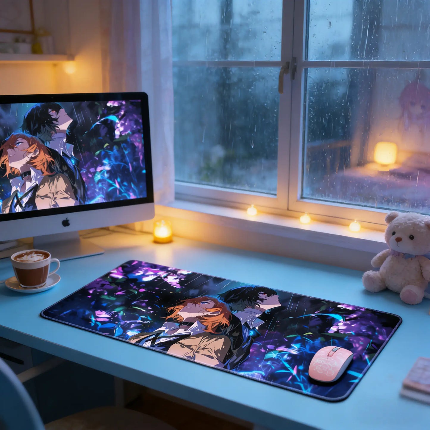 Gamelife No Longer Human Anime Mouse Pad-Contains 15 items