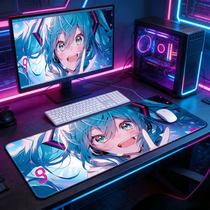 Gamelife Original Hatsune Miku Mouse Pad-Contains 10 items
