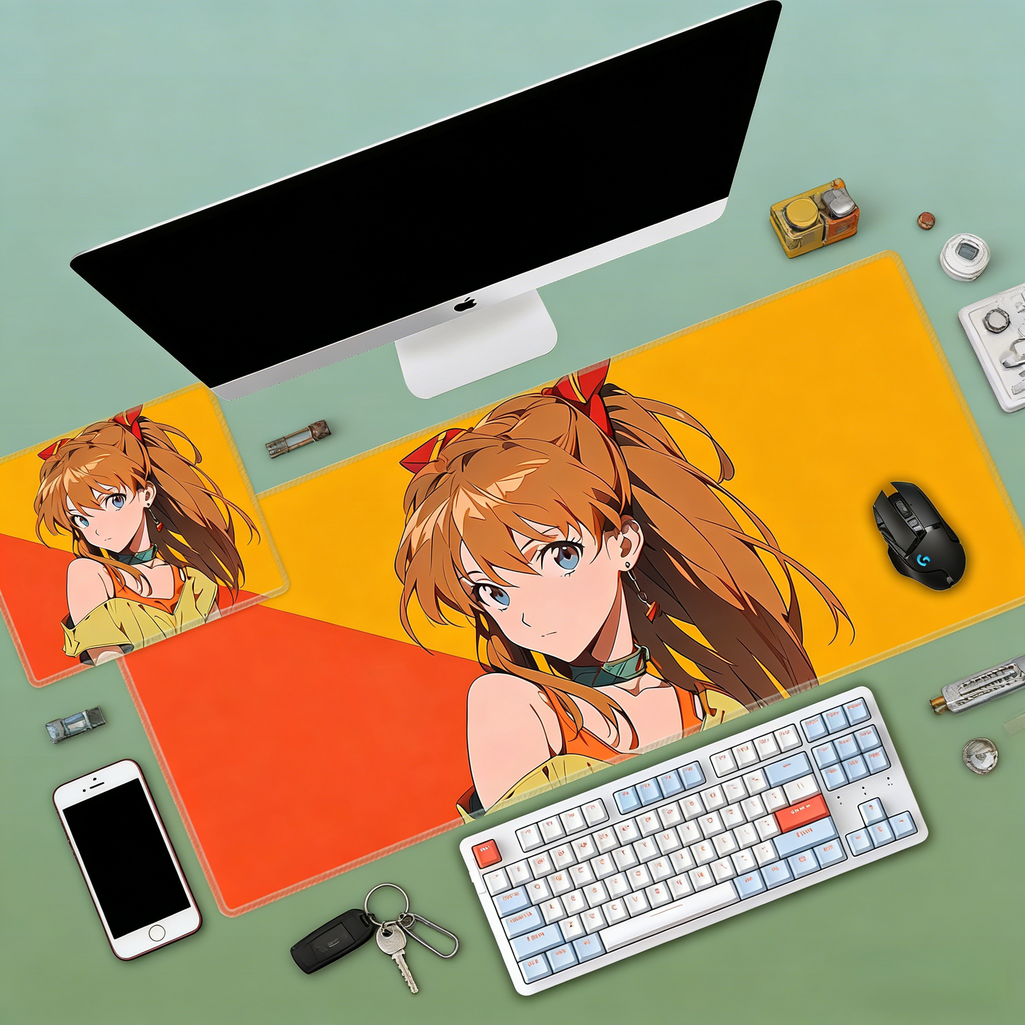 Gamelife Asuka Anime Mouse Pad-Contains 15 items