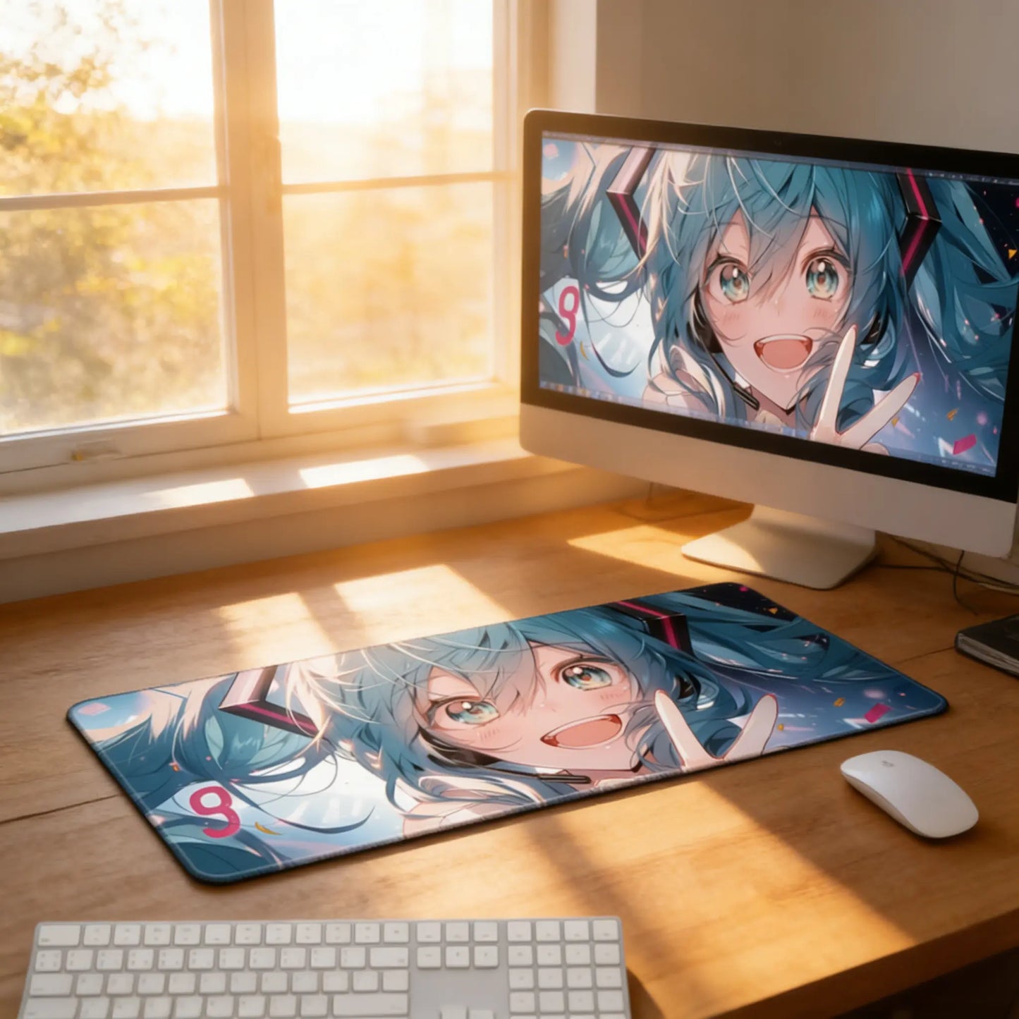 Gamelife Original Hatsune Miku Mouse Pad-Contains 10 items