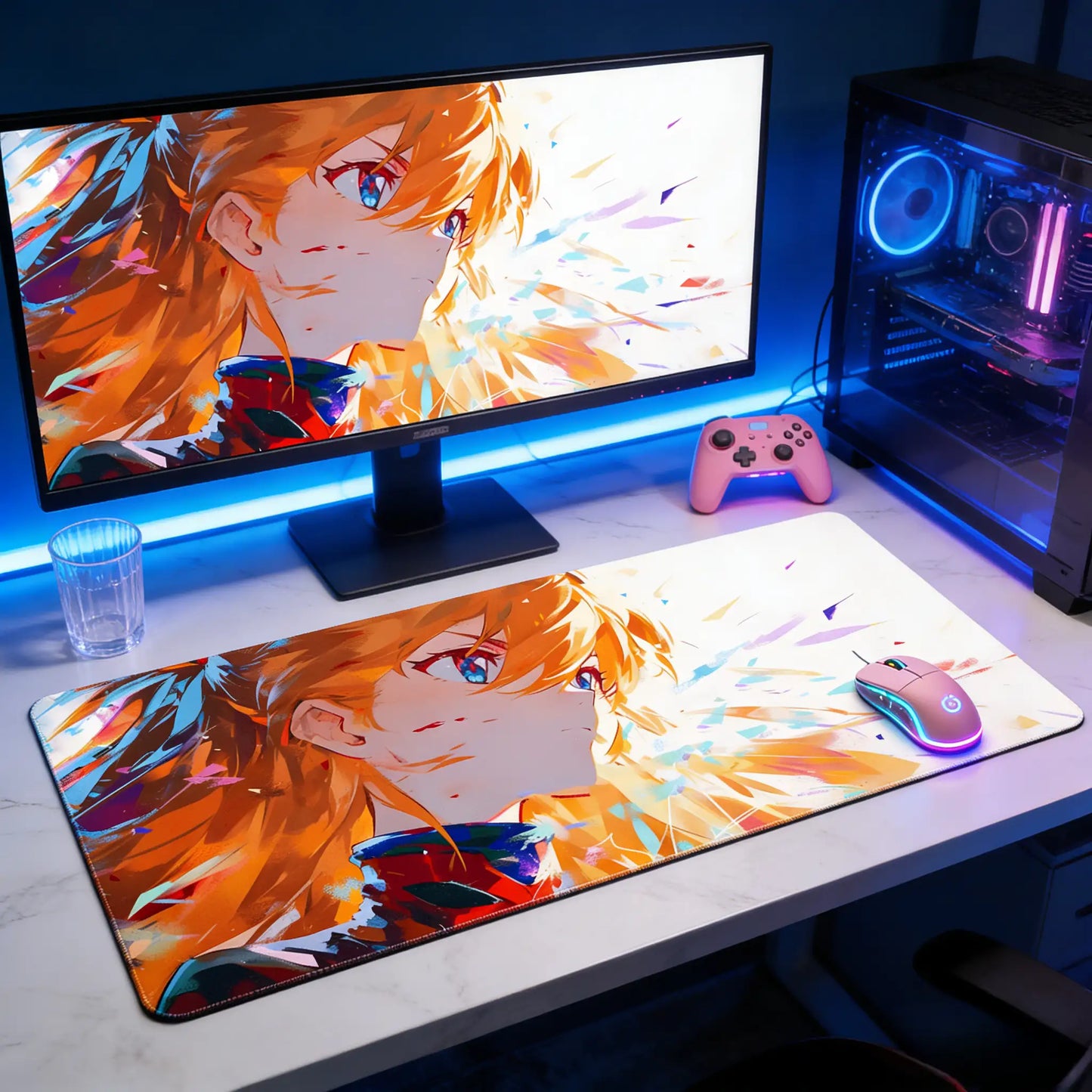Gamelife Asuka close-up Anime Mouse Pad-Contains 15 items