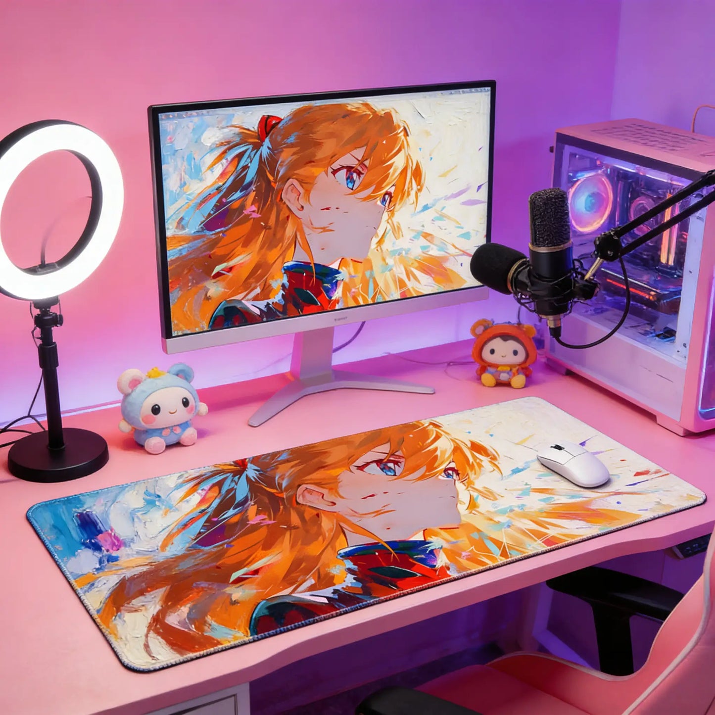 Gamelife Asuka close-up Anime Mouse Pad-Contains 15 items