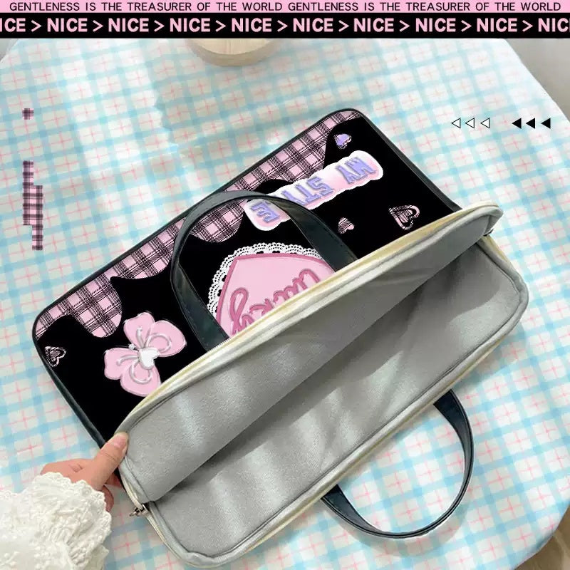 Gamelife Girls Sweet Cool Style All-match Laptop Bag 15.6 Inch