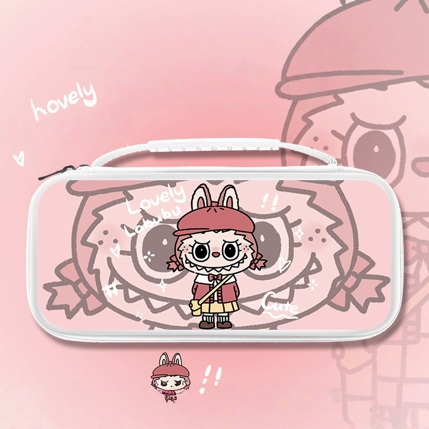Gamelife Labubu Carrying Case-For NS2、NS1、Oled、Lite