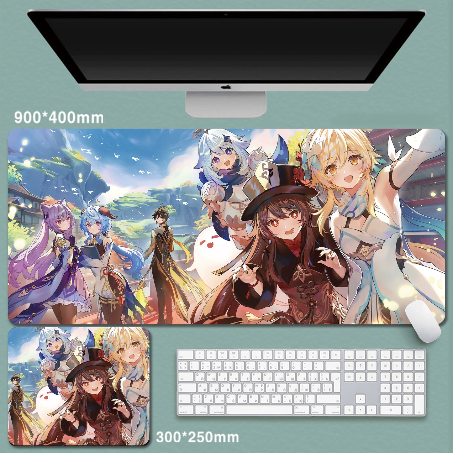 Gamelife Genshin Impact Anime Mouse Pad-Contains 15 items
