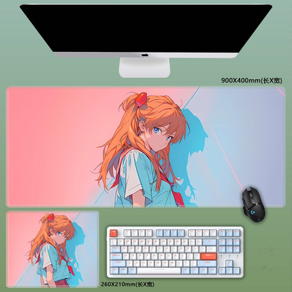 Gamelife Asuka Anime Mouse Pad-Contains 15 items