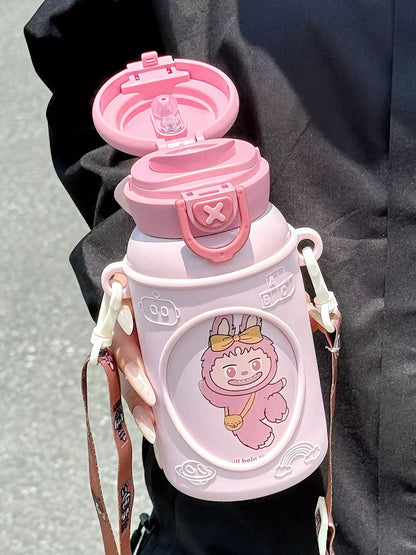 Gamelife Labubu Cute Water Bottle