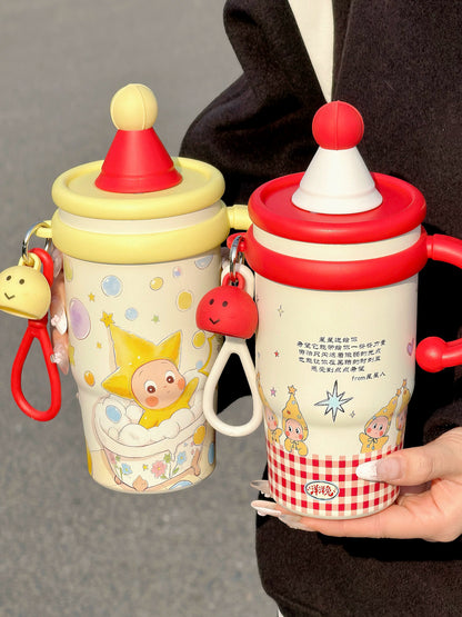 Gamelife Cute Star People Water Bottle