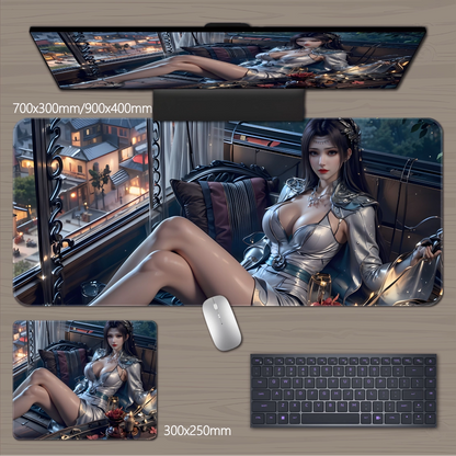 Gamelife  3D beauty Anime Mouse Pad-Contains 15 items