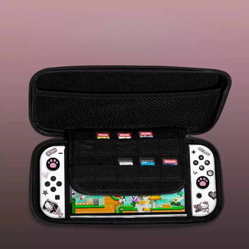 Gamelife Hello Kitty Carrying Case-For NS2、NS1、Oled、Lite