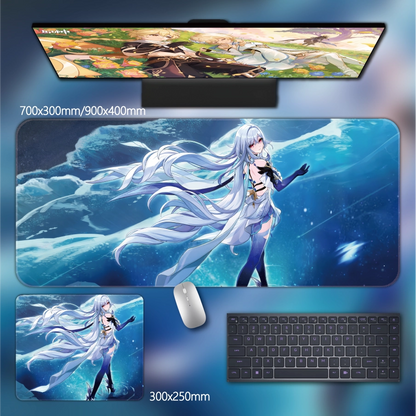 Gamelife  Genshin Impact beauties Anime Mouse Pad-Contains 15 items