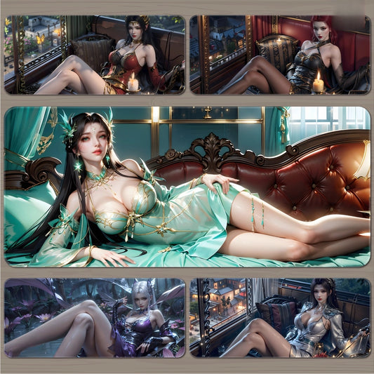 Gamelife  3D beauty Anime Mouse Pad-Contains 15 items