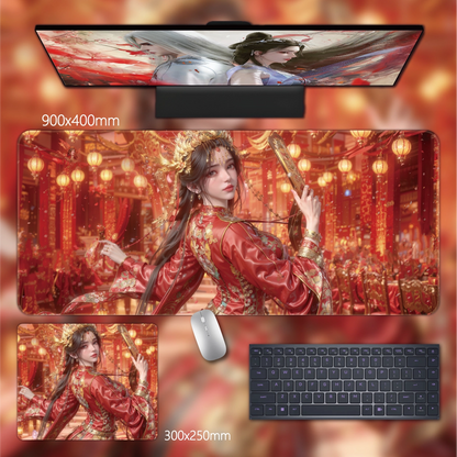 Gamelife  Beautiful immortal woman Anime Mouse Pad-Contains 15 items