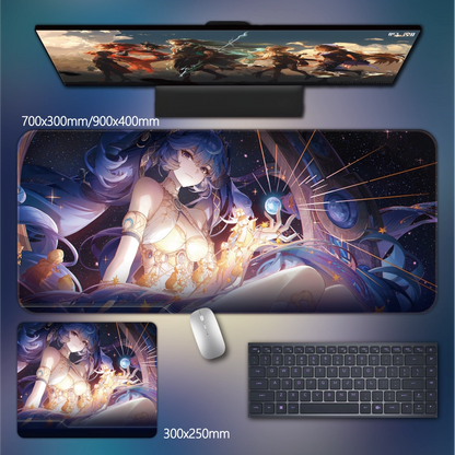 Gamelife  Genshin Girl Anime Mouse Pad-Contains 15 items