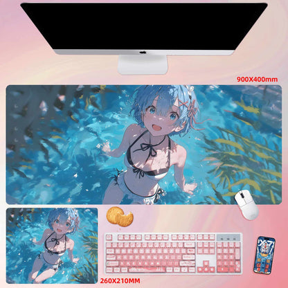 Gamelife Swimsuit Asuka Anime Mouse Pad-Contains 15 items