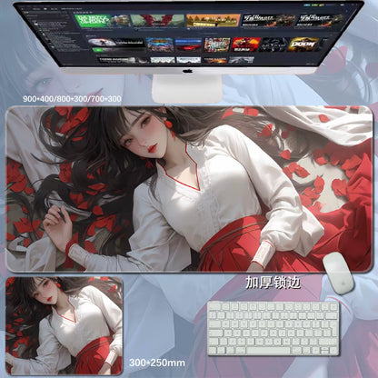 Gamelife  Anime Girl Mouse Pad-Contains 15 items