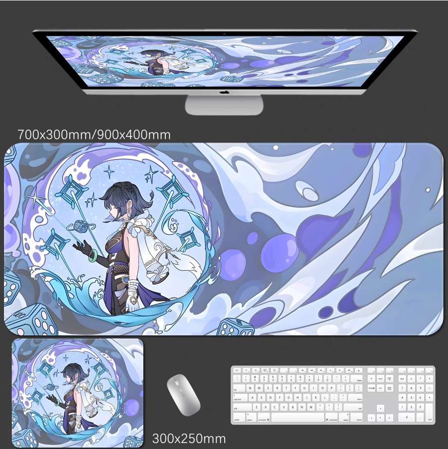 Gamelife  Genshin Impact character illustrations Anime Mouse Pad-Contains 15 items