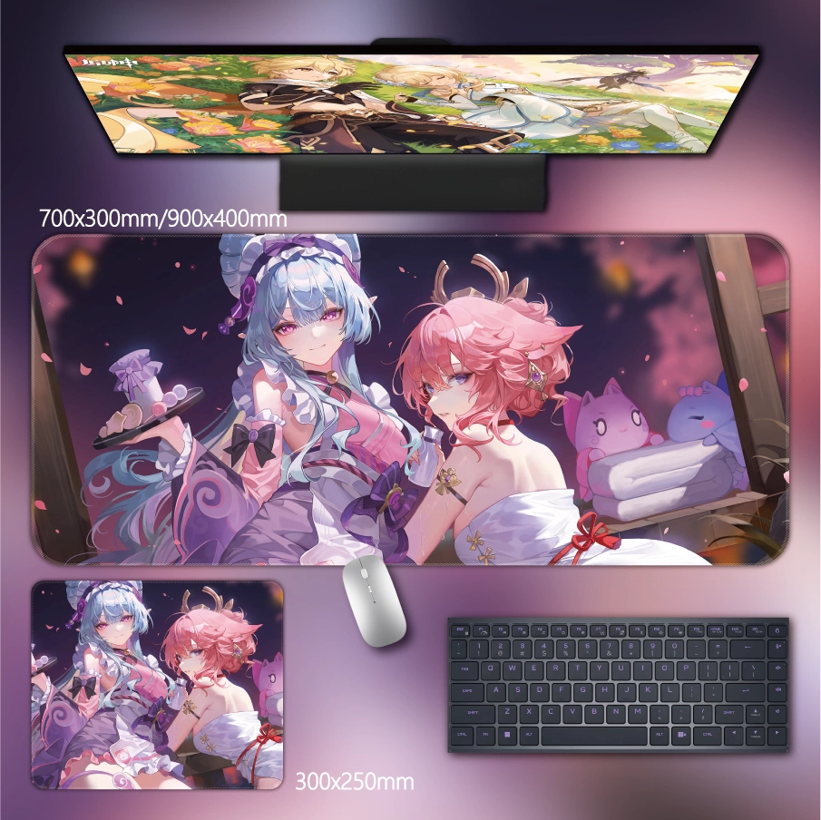 Gamelife  Genshin Impact beauties Anime Mouse Pad-Contains 15 items