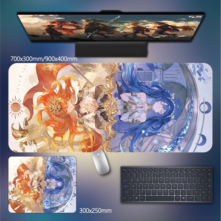 Gamelife  Genshin Girl Anime Mouse Pad-Contains 15 items