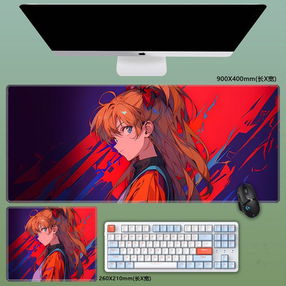 Gamelife Asuka Anime Mouse Pad-Contains 15 items