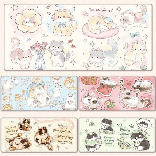 Gamelife Cute and unique cats Mouse Pad-Contains 15 items