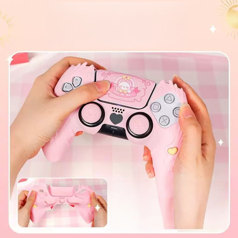 Gamelife PS5 Controller Protective Kit - Cute Cat