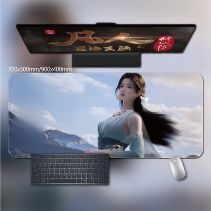 Gamelife  A Mortal's Journey to Immortality Anime Mouse Pad-Contains 15 items