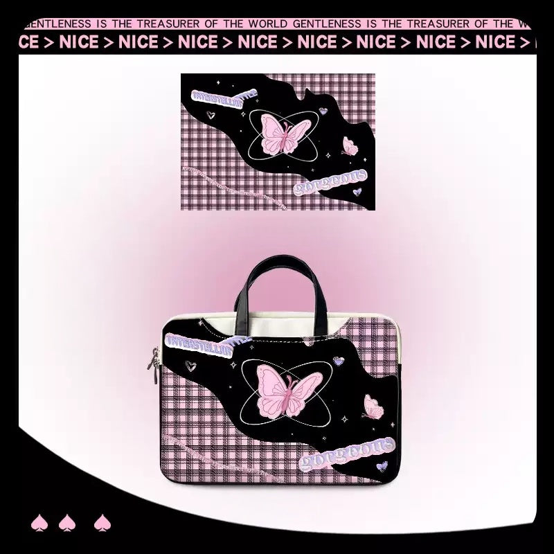 Gamelife Girls Sweet Cool Style All-match Laptop Bag 15.6 Inch
