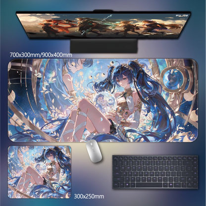 Gamelife  Genshin Girl Anime Mouse Pad-Contains 15 items