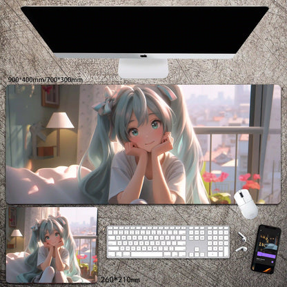 Gamelife Hatsune Miku Anime Mouse Pad-Contains 15 items