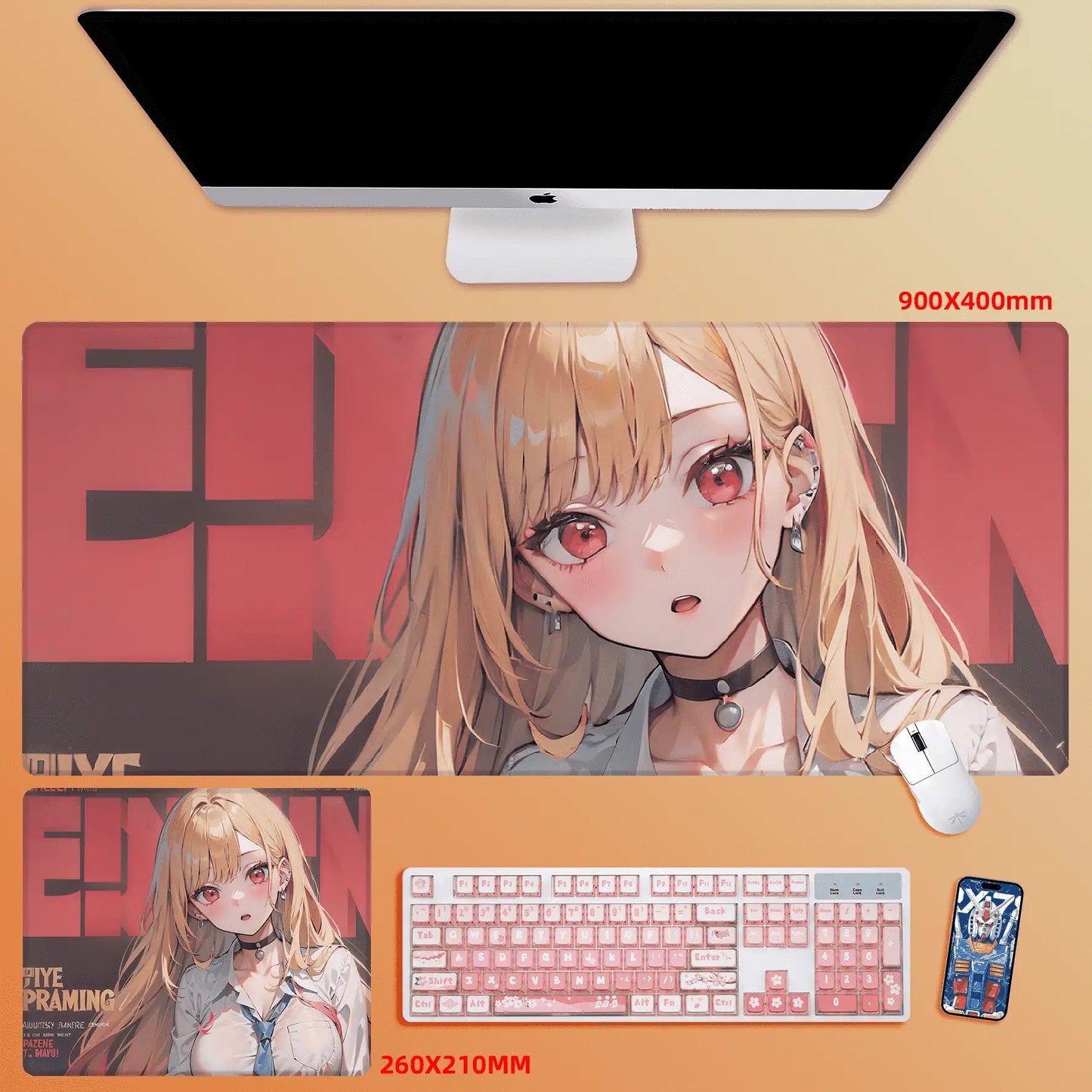 Gamelife The dressing doll falls in love Anime Mouse Pad-Contains 15 items