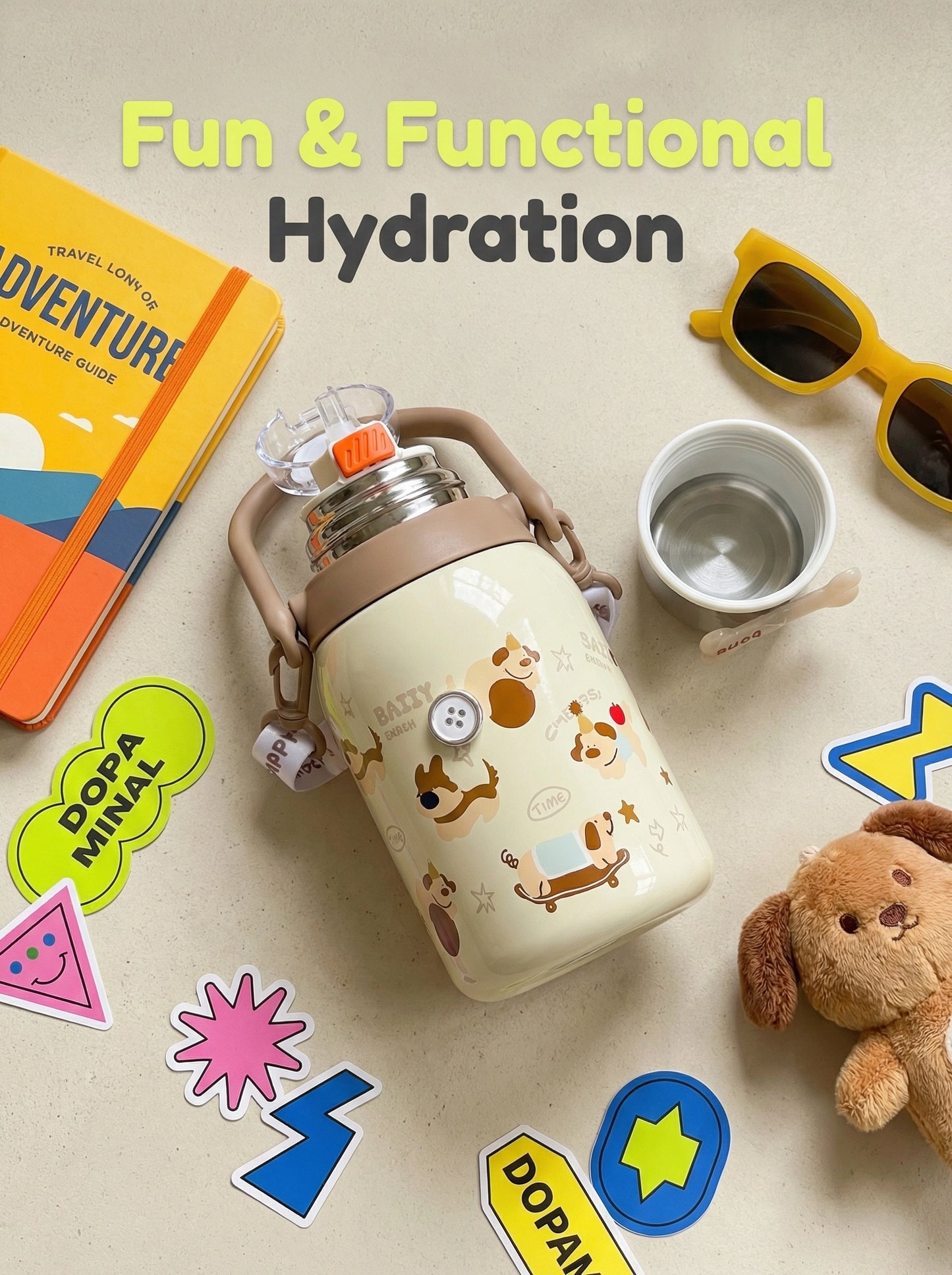 Gamelife Exquisite Mini Cute Water Bottle